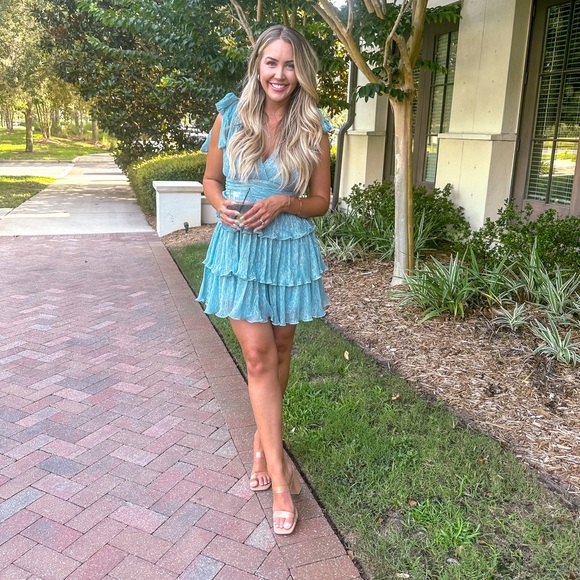 Vici Dresses & Skirts - VICI dolls modern day fairy tail plisse tiered mini dress